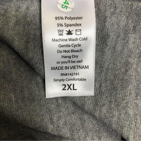 LuLaRoe Disney Gray Blue Minnie Top - Picture 8 of 8